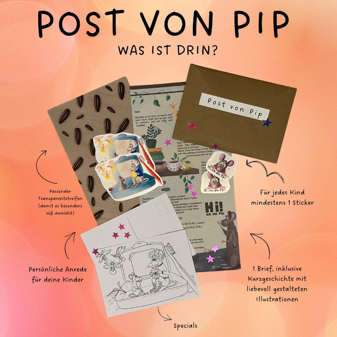 Post von Pip - Geschwister-Edition - Monatsabo
